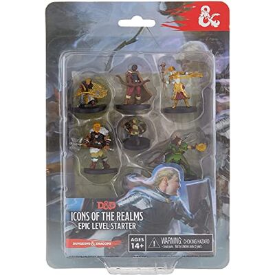 WizKids D&D Icons of The Realms: Epic Level Starter, DnD miniaturen WizKids D&D Icons of The Realms: Epic Level Starter, DnD miniaturen