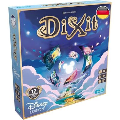 Libellud Asmodee Dixit: Disney-editie kaartspel kaartspel 3-6 spelers vanaf 8 jaar en ouder 30 minuten Duits Libellud Asmodee Dixit: Disney-editie kaartspel kaartspel 3-6 spelers vanaf 8 jaar en ouder 30 minuten Duits
