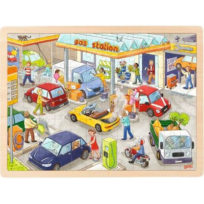 Goki Tankstelpuzzel per st Goki Tankstelpuzzel per st