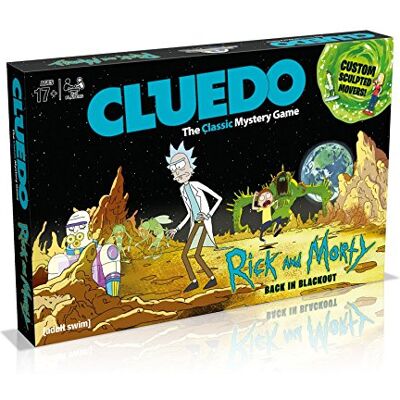 Winning Moves Cluedo 3210 Rick & Morty Board Game Winning Moves Cluedo 3210 Rick & Morty Board Game