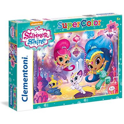 Clementoni Supercolor Shimmer and Shine 60 Puzzel Clementoni Supercolor Shimmer and Shine 60 Puzzel