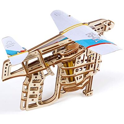 UGEARS 3D-modelbouwset voor volwassenen en jongeren, lasergesneden 3D-puzzel, creatieve 3D-puzzel van hout, modelbouwset voor volwassenen, zonder lijm UGEARS 3D-modelbouwset voor volwassenen en jongeren, lasergesneden 3D-puzzel, creatieve 3D-puzzel van hout, modelbouwset voor volwassenen, zonder lijm
