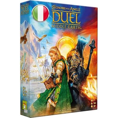 Asmodee The Lord of the Rings: Duel for Middle-Earth Italiaanse versie Asmodee The Lord of the Rings: Duel for Middle-Earth Italiaanse versie