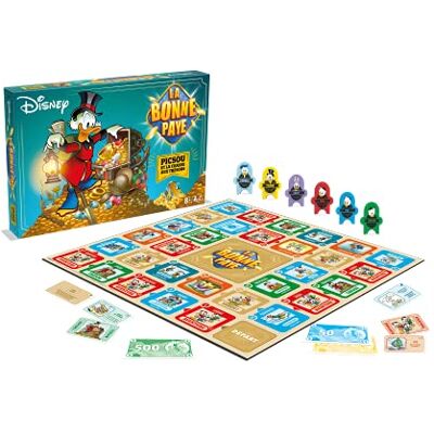Winning Moves Het juiste betaald Picsou en de jacht op schatten, gezelschapsspel, bordspel, Franse versie (mogelijk niet in het Nederlands) Winning Moves Het juiste betaald Picsou en de jacht op schatten, gezelschapsspel, bordspel, Franse versie (mogelijk niet in het Nederlands)