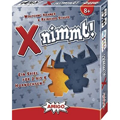 AMIGO X nooit! (kaartspel): een spel voor 2 tot 4 hornochsen! AMIGO X nooit! (kaartspel): een spel voor 2 tot 4 hornochsen!