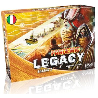 Asmodee Pandemic Legacy: Seizoen 2 (Gele Doos) Nederlands Asmodee Pandemic Legacy: Seizoen 2 (Gele Doos) Nederlands