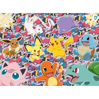 Ravensburger XXL Pokémon-puzzel, cadeau-idee voor kinderen vanaf 6 jaar 100-delige XXL puzzel met Pokémon-thema, educatief en grappig spel, ideaal als origineel cadeau voor kinderen vanaf Ravensburger XXL Pokémon-puzzel, cadeau-idee voor kinderen vanaf 6 jaar 100-delige XXL puzzel met Pokémon-thema, educatief en grappig spel, ideaal als origineel cadeau voor kinderen vanaf