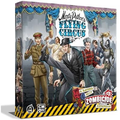 CMON Zombicide Monty Python's Flying Circus Character Pack – uniek mechaniek en oneerbiedig spel, coöperatief strategiespel, vanaf 14 jaar, 1 tot 6 spelers, 60 minuten speeltijd, CMON Zombicide Monty Python's Flying Circus Character Pack – uniek mechaniek en oneerbiedig spel, coöperatief strategiespel, vanaf 14 jaar, 1 tot 6 spelers, 60 minuten speeltijd,