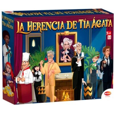 Bizak Het erfgoed van de tante agaatspel, gebruik al je geest en kies de beste strategie om tegenstanders in een huis vol vallen te elimineren, voor het hele gezin (62855053) Bizak Het erfgoed van de tante agaatspel, gebruik al je geest en kies de beste strategie om tegenstanders in een huis vol vallen te elimineren, voor het hele gezin (62855053)