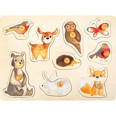 small foot houten setting puzzel met gedetailleerde patronen, puzzel voor peuters leeftijd 12 maanden and up, 11499 small foot houten setting puzzel met gedetailleerde patronen, puzzel voor peuters leeftijd 12 maanden and up, 11499