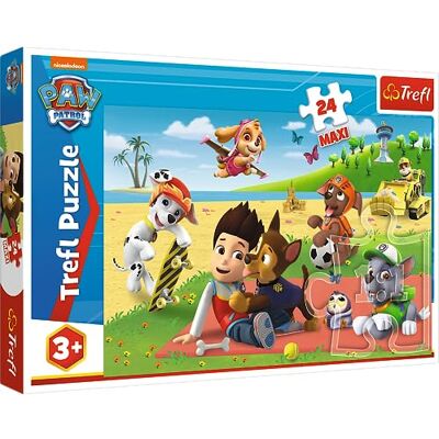 Trefl Maxi puzzel 24 stukjes Paw Patrol (kinderpuzzel) Trefl Maxi puzzel 24 stukjes Paw Patrol (kinderpuzzel)
