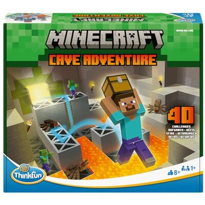 ThinkFun -76700- Minecraft Cave Adventure Het spannende logicaspel uit de wereld van Minecraft voor 8 jaar en ouder ThinkFun -76700- Minecraft Cave Adventure Het spannende logicaspel uit de wereld van Minecraft voor 8 jaar en ouder