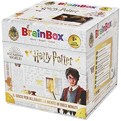 Asmodee BrainBox: Harry Potter, spel voor het leren en trainen van de geest, 1-16 spelers, 8+ jaar, editie in Italië Asmodee BrainBox: Harry Potter, spel voor het leren en trainen van de geest, 1-16 spelers, 8+ jaar, editie in Italië