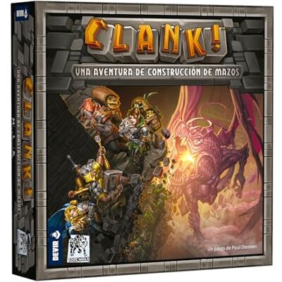 Devir Clank, gezelschapsspel, Mazos bouw, familiespel, 12 jaar (BGCLANK) Devir Clank, gezelschapsspel, Mazos bouw, familiespel, 12 jaar (BGCLANK)