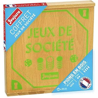 Jeujura 8104 – gezelschapsspel – houten dienbladen Jeujura 8104 – gezelschapsspel – houten dienbladen
