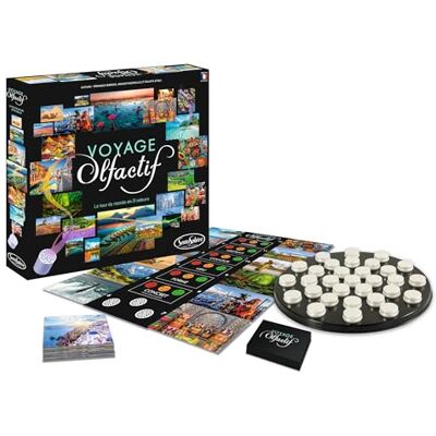 Sentosphère Asmodee olfactorische reis Sentosphere FR 10+ 2-6 spelers samenwerkingsspel de wereld rond in 31 geuren Sentosphère Asmodee olfactorische reis Sentosphere FR 10+ 2-6 spelers samenwerkingsspel de wereld rond in 31 geuren