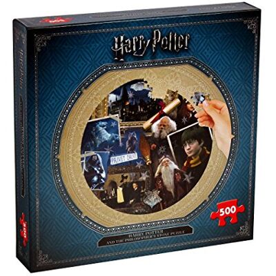 Winning Moves Puzzel met 500 stukjes Harry Potter en de Steen der Wijzen Top Trumps Puzzel voor kinderen en volwassenen Winning Moves Puzzel met 500 stukjes Harry Potter en de Steen der Wijzen Top Trumps Puzzel voor kinderen en volwassenen