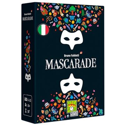 Asmodee Maskerade, editie 2021, tafelspel, Italiaanse taal, 8409, 4-6 spelers Asmodee Maskerade, editie 2021, tafelspel, Italiaanse taal, 8409, 4-6 spelers