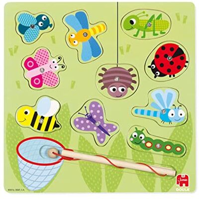 Jumbo Goula 53134 puzzel kleine magnetische beesten (28 x 28 cm), meerkleurig Jumbo Goula 53134 puzzel kleine magnetische beesten (28 x 28 cm), meerkleurig