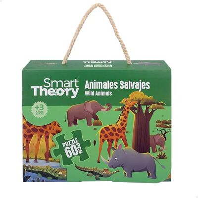 COLORBABY CB puzzel met dieren, 60 stuks (49734) COLORBABY CB puzzel met dieren, 60 stuks (49734)