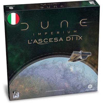 Asmodee Dune Imperium: De Ascense de Ix, Uitbreiding Tafelspel, Uitgave in het Italiaans Asmodee Dune Imperium: De Ascense de Ix, Uitbreiding Tafelspel, Uitgave in het Italiaans