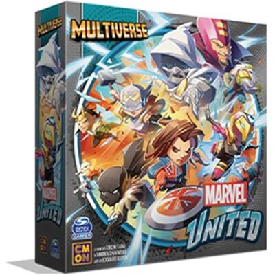 CMON Marvel United: Multiverse gezelschapsspel voor figuren vanaf 14 jaar, 1-5 spelers, 45 minuten speeltijd of meer CMON Marvel United: Multiverse gezelschapsspel voor figuren vanaf 14 jaar, 1-5 spelers, 45 minuten speeltijd of meer