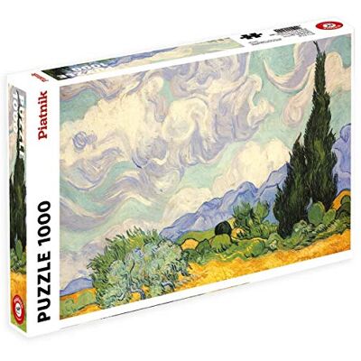 Piatnik Van Gogh gele tarwe: 1000 STUKS Piatnik Van Gogh gele tarwe: 1000 STUKS