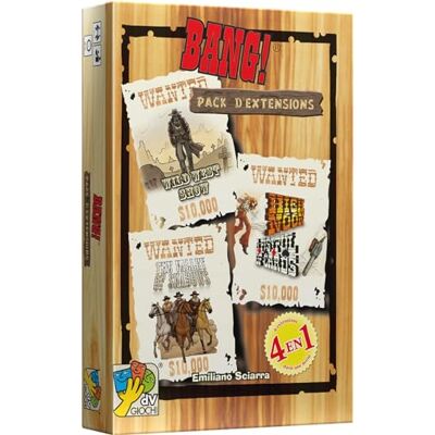 Asmodee Bang ! Extensions Pack Franse versie Asmodee Bang ! Extensions Pack Franse versie