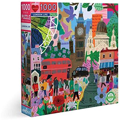 eeBoo Puzzel 1000 stukjes London Life (EPZTLDL) eeBoo Puzzel 1000 stukjes London Life (EPZTLDL)