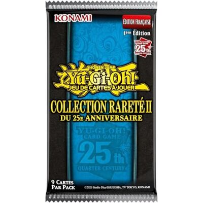 Yu-Gi-Oh! Booster met 9 kaarten: collectie zeldzaamheid 2 voor de 25e verjaardag Franse versie Yu-Gi-Oh! Booster met 9 kaarten: collectie zeldzaamheid 2 voor de 25e verjaardag Franse versie
