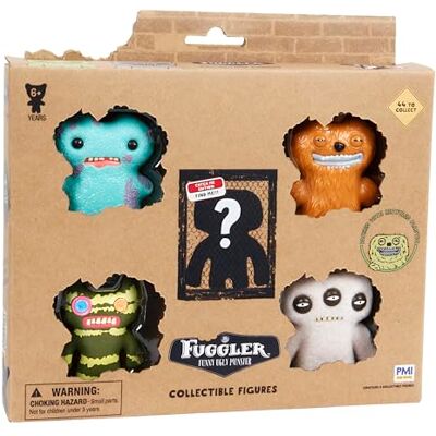 Bizak Fuggler 64110400-5 Set van 5 figuren 6,5 cm met verzamelposter, voor jongens en meisjes vanaf 4 jaar Bizak Fuggler 64110400-5 Set van 5 figuren 6,5 cm met verzamelposter, voor jongens en meisjes vanaf 4 jaar
