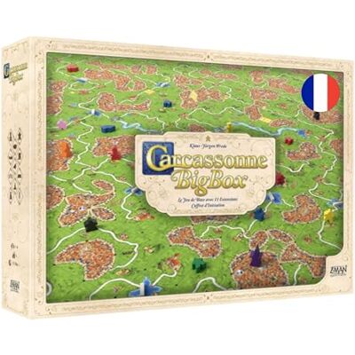 Asmodee Carcassonne: Big Box 2021 Leeftijd: 7+ Aantal spelers: 2-6 Asmodee Carcassonne: Big Box 2021 Leeftijd: 7+ Aantal spelers: 2-6