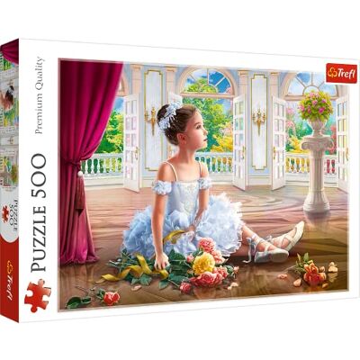 Trefl , Puzzel, kleine ballerina, 500 stukjes, premium kwaliteit, voor volwassenen en kinderen vanaf 10 jaar Trefl , Puzzel, kleine ballerina, 500 stukjes, premium kwaliteit, voor volwassenen en kinderen vanaf 10 jaar