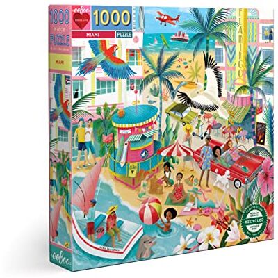 eeBoo Puzzel 1000 stukjes Miami (EPZTMIA) eeBoo Puzzel 1000 stukjes Miami (EPZTMIA)
