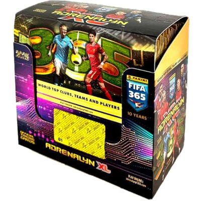 Panini Adrenalyn FIFA 365 2024-2025 004911box50e enveloppen TC Adrenalyn Fifa 365 2024-2025, goudkleurig, 50 stuks Panini Adrenalyn FIFA 365 2024-2025 004911box50e enveloppen TC Adrenalyn Fifa 365 2024-2025, goudkleurig, 50 stuks