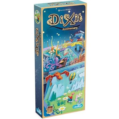 Asmodee Libellud Dixit Anniversary Fantasie- en creativiteitsspel, meerdere keren bekroond vanaf 8 jaar, 3 tot 8 spelers, 30 minuten per feest, Spaanse versie Asmodee Libellud Dixit Anniversary Fantasie- en creativiteitsspel, meerdere keren bekroond vanaf 8 jaar, 3 tot 8 spelers, 30 minuten per feest, Spaanse versie
