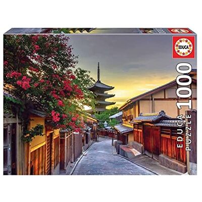 Educa Pagode Yasaka, Kyoto, puzzel voor volwassenen, 1000 stukjes, ref. 17969o, Japan 17969, diversiteit, Eén maat Educa Pagode Yasaka, Kyoto, puzzel voor volwassenen, 1000 stukjes, ref. 17969o, Japan 17969, diversiteit, Eén maat
