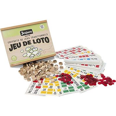 Jeujura 8139 Bordspellen Loto spel Houten doos Jeujura 8139 Bordspellen Loto spel Houten doos