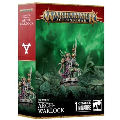 Games Workshop Warhammer Age of Sigmar Skaven: Arch-Warlock Games Workshop Warhammer Age of Sigmar Skaven: Arch-Warlock