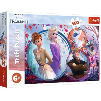 Disney Trefl, puzzel, een zusteravontuur, 2, 160 stukjes, voor kinderen vanaf 6 jaar Disney Trefl, puzzel, een zusteravontuur, 2, 160 stukjes, voor kinderen vanaf 6 jaar