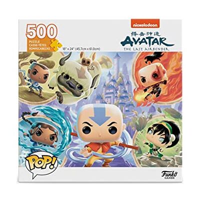 Funko Pop! Puzzels Avatar The Last Airbender 500 stukjes Funko Pop! Puzzels Avatar The Last Airbender 500 stukjes