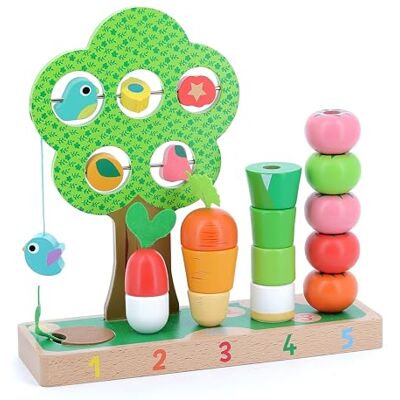 Vilac Houten speelgoed -Ontwaken spelletjes Leren tellen en ontdekken van de basisvormen 2469 Vilac Houten speelgoed -Ontwaken spelletjes Leren tellen en ontdekken van de basisvormen 2469