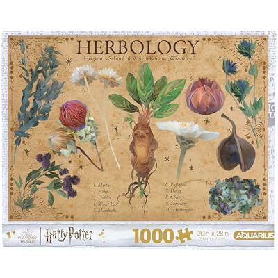 AQUARIUS Harry Potter Herbology puzzel (1000 stukjes) AQUARIUS Harry Potter Herbology puzzel (1000 stukjes)