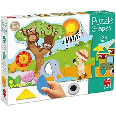 Jumbo Goula Puzzel vormen 19-delig Jumbo Goula Puzzel vormen 19-delig