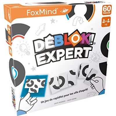 Asmodee Foxmind Ontgrendel Expert – gezelschapsspel – gezelschapsspel – vanaf 8 jaar – 1 tot 2 spelers – 20 minuten Asmodee Foxmind Ontgrendel Expert – gezelschapsspel – gezelschapsspel – vanaf 8 jaar – 1 tot 2 spelers – 20 minuten