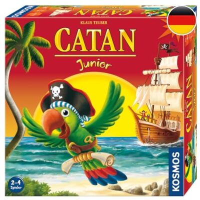 Kosmos Die Siedler von Catan Junior: für 2 4 Spieler Kinderspeelvariant van Siedler de Catan, familiespel voor 2-4 personen vanaf 6 jaar Kosmos Die Siedler von Catan Junior: für 2 4 Spieler Kinderspeelvariant van Siedler de Catan, familiespel voor 2-4 personen vanaf 6 jaar