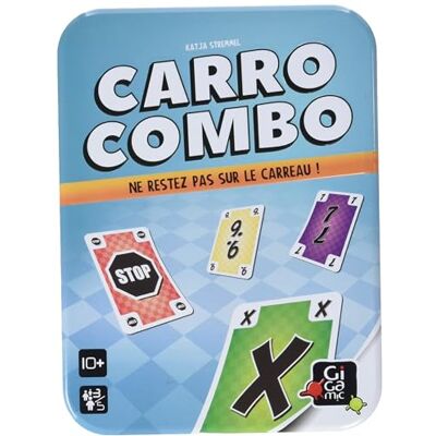 Gigamic AMCAR Carro Combo kaartspel 10+ Gigamic AMCAR Carro Combo kaartspel 10+