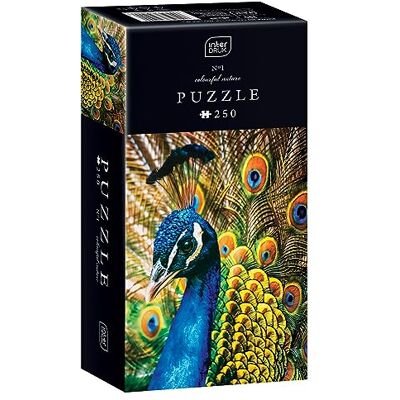 Interdruk PUZ250CN1P pauw puzzel, 48 × 33 cm Interdruk PUZ250CN1P pauw puzzel, 48 × 33 cm