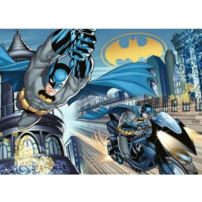 Nathan Kinderpuzzel 60 stukjes Batman, de zwarte ridder meisjes of jongens vanaf 6 jaar hoogwaardige puzzel dik en duurzaam karton avontuur 86223 Nathan Kinderpuzzel 60 stukjes Batman, de zwarte ridder meisjes of jongens vanaf 6 jaar hoogwaardige puzzel dik en duurzaam karton avontuur 86223