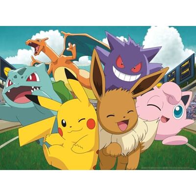 Ravensburger Puzzel 12000441 Pokémon in het stadion 500-delige puzzel voor volwassenen en kinderen vanaf 12 jaar Ravensburger Puzzel 12000441 Pokémon in het stadion 500-delige puzzel voor volwassenen en kinderen vanaf 12 jaar